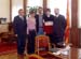 With young inventors in the Cabinet of the President of Macedonia, Branko Crvenkovski, Skopje, 2005